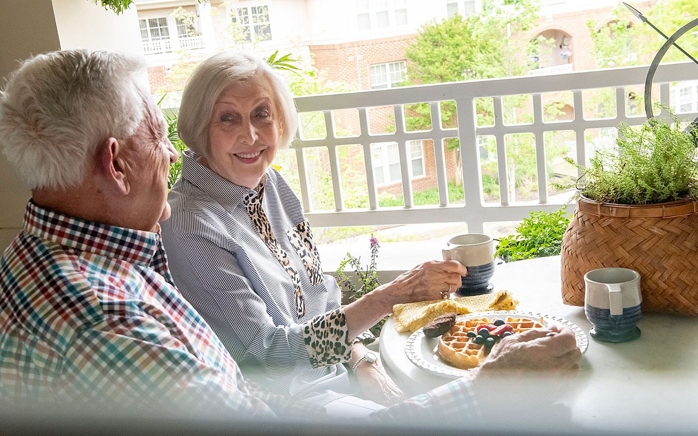 Village Germantown Apartment Balcony