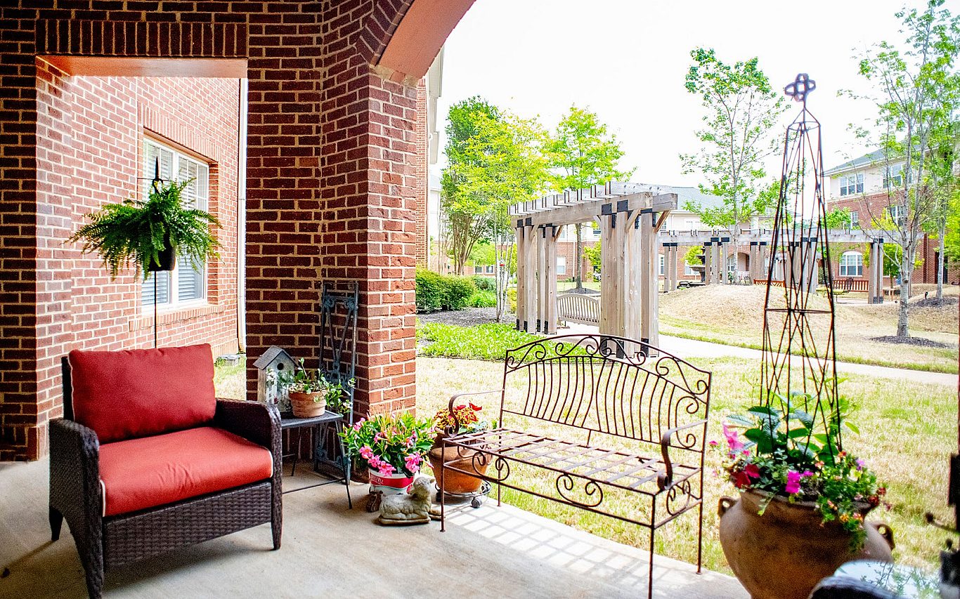 Village Germantown Apartment Patio 1