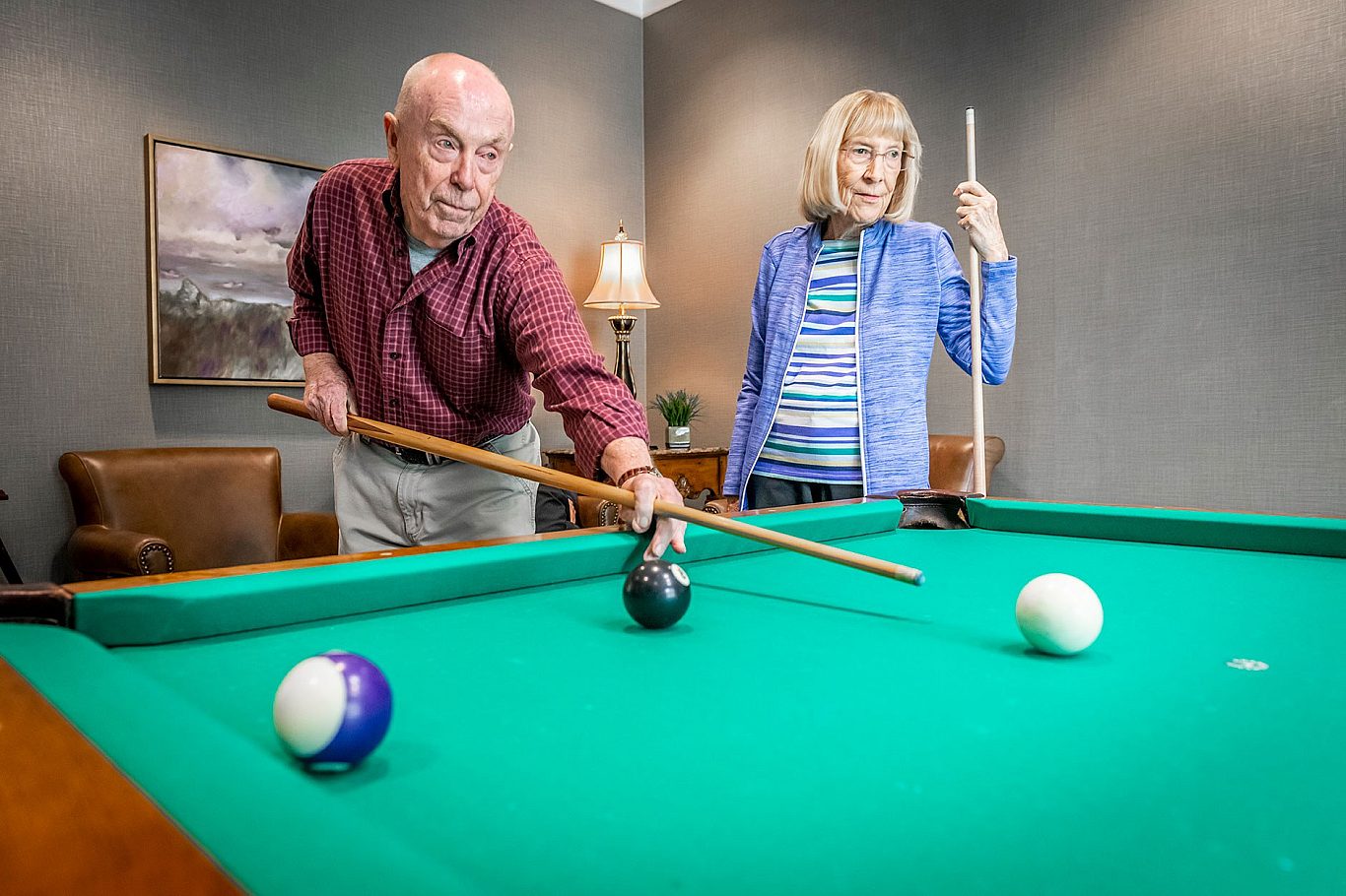 Village Germantown Billiards Room Pool 2