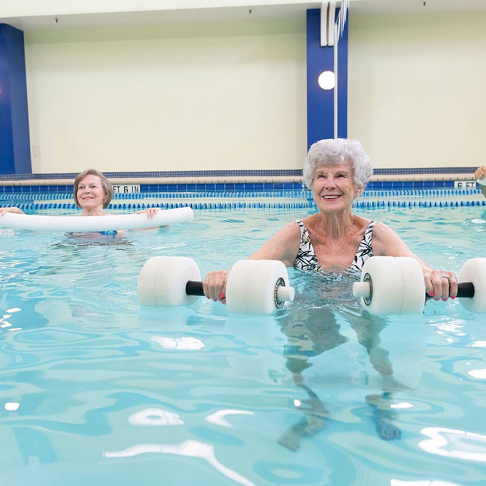Village Germantown Fitness Pool Water Aerobics 1