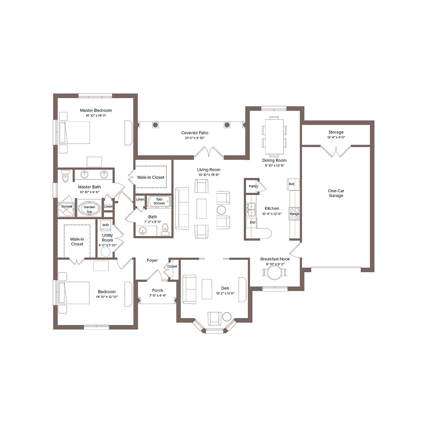 TVG Villa Willowbrook Floor Plan v2